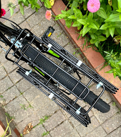 215 Black Rear Rack – Wald Bicycle Baskets