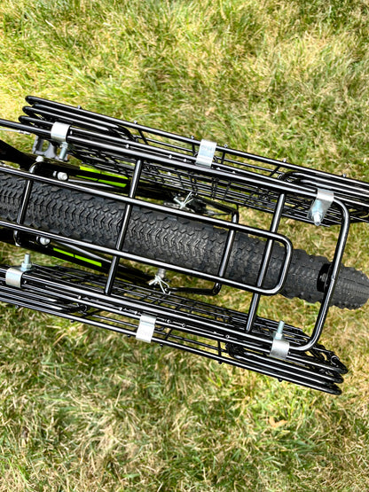 215 Black Rear Rack – Wald Bicycle Baskets
