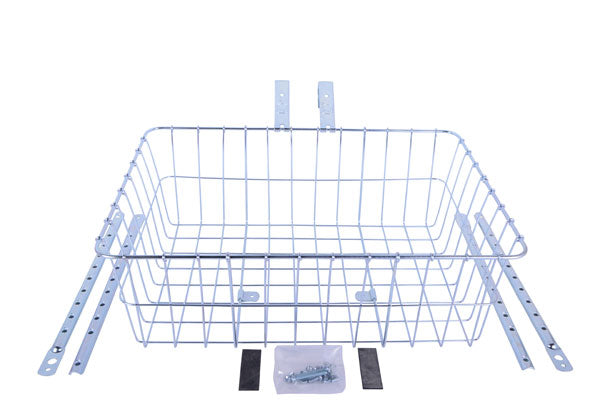 1372 Silver Front Basket