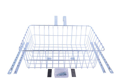 1372 Silver Front Basket